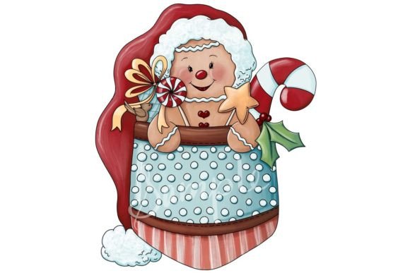Christmas Pocket Gingerbread Clip Art & Illustrations Review