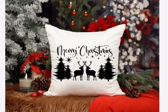 Christmas Reindeer SVG: Illustrations for Sellers