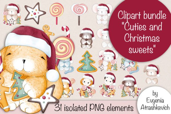 Cutie Christmas Sweet Illustrations Review