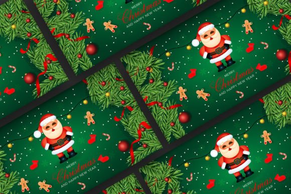 Realistic Christmas Background for Illustrations