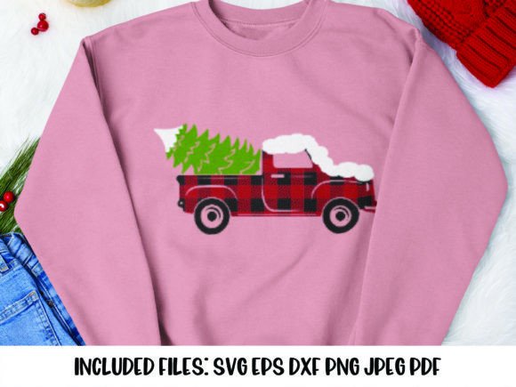 Review: Buffalo Plaid Christmas Truck SVG for Embroidery