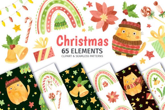 Review: Christmas Cats, Cute Clipart Patterns for Embroidery